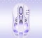 GravaStar Mercury M1 Pro Wireless Gaming Mouse, Special Edition Lavender Purple, USB/Bluetooth Vorschaubild