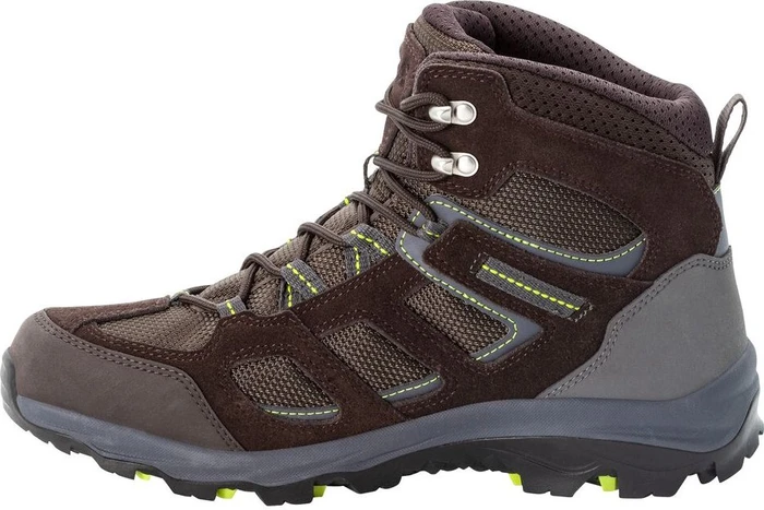 Jack Wolfskin Vojo 3 Texapore Mid dark brown/lime (Herren)