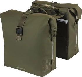 Basil SoHo Nordlicht MIK Doppeltasche Gepäcktasche moss green