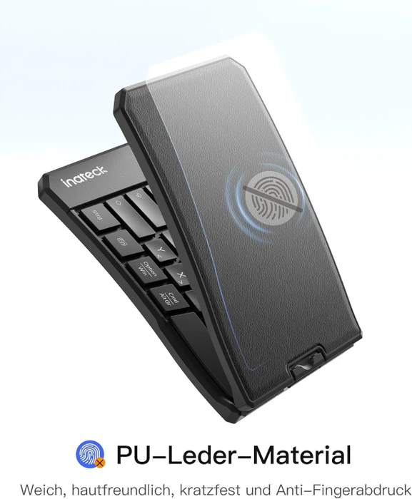 Inateck KB603 Nomad Ergo faltbare Tastatur, Bluetooth, DE