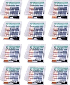 Gtiwung Batteriebox mit 4 Fächer, 12 Stk.