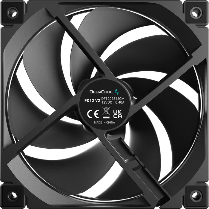 DeepCool FD12 V2, schwarz, 120mm, 3er-Pack
