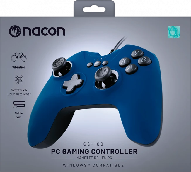Nacon GC-100XF Game Controller blau (PC)