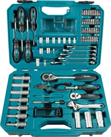 Makita Handwerkzeugset inkl. Koffer, 87-tlg.