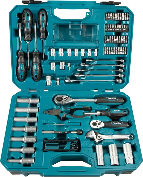 Makita Handwerkzeugset inkl. Koffer, 87-tlg.