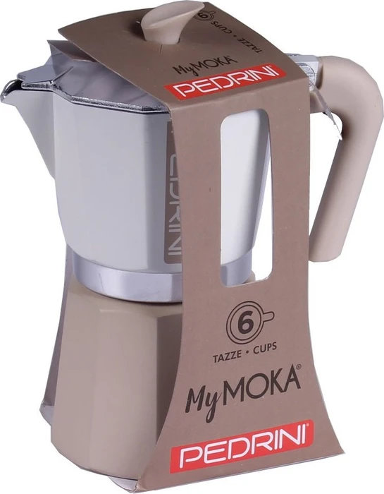 Pedrini MyMoka Colour 6 Tassen Espressokanne
