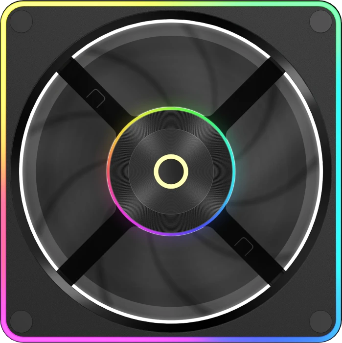 Ocypus Sigma F12 BK ARGB, schwarz, 120mm