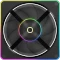 Ocypus Sigma F12 BK ARGB, schwarz, 120mm Vorschaubild