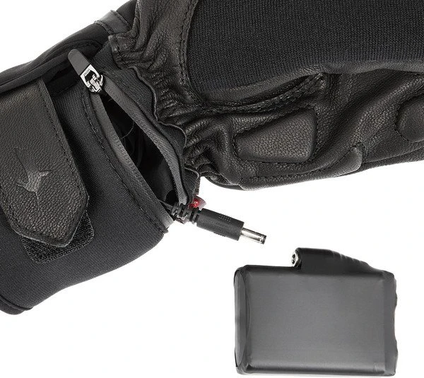 Sealskinz Beheizte Fahrradhandschuhe schwarz