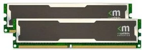 Mushkin Silverline Stiletto UDIMM 2GB Kit, DDR-400, CL3-3-3-8