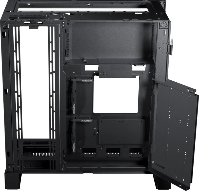 Phanteks NV9 Satin Black, schwarz, Glasfenster