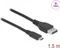 DeLOCK USB-C [Stecker] auf DisplayPort 1.4 [Stecker] Kabel 8K 60Hz schwarz, 1.5m Vorschaubild