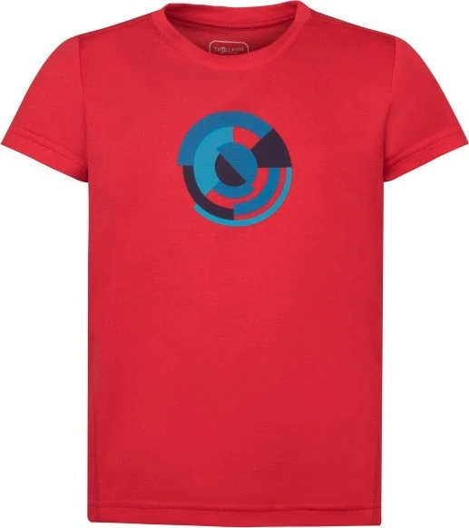 Trollkids Sognefjord Funktionsshirt kurzarm bright red (Junior)