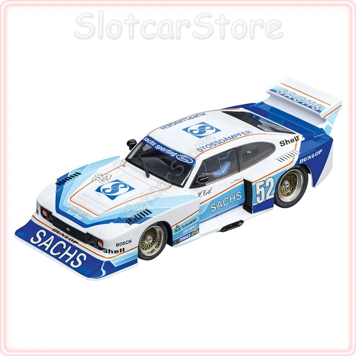 Carrera Evolution Ford Capri Zakspeed Turbo Sachs Sporting No.52