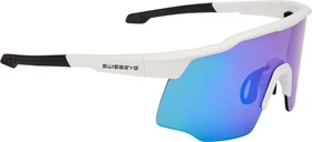 Swiss Eye Racer white matt-black/smoke blue revo