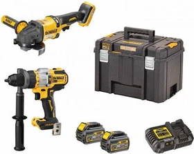 DeWalt DCK2016T2T 54V XR FlexVolt Kombopack Akku-Maschinenset inkl. Koffer + 2 Akkus 2.0Ah
