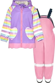 Playshoes Regen Anzug Matschanzug einhorn rosa (Junior)