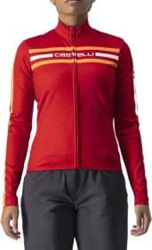Castelli Unlimited Thermal Trikot langarm dark red (Damen)