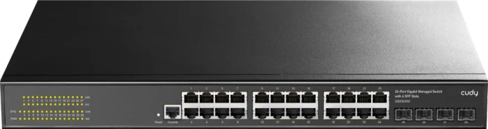 Cudy GS20 Rackmount Gigabit Managed Switch, 24x RJ-45, 4x SFP