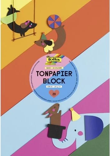 Folia Tonpapier, A4, 130g/m², 20 Blatt