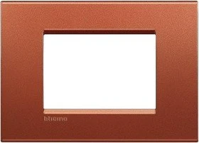 Bticino Livinglight Abdeckrahmen 1-fach, brick