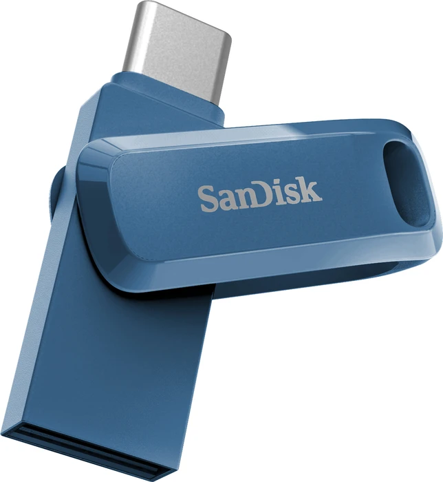 SanDisk Ultra Dual Drive Go USB Type-C 32GB blau, USB-A + USB-C, USB 3.2 Gen 1×1