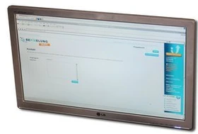 LG Flatron W2442PA-SF, silber, 24"