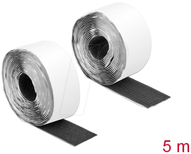 DeLOCK Klettband auf Rolle