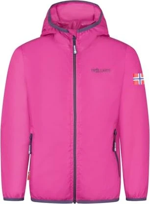 Trollkids Trolltunga Funktionsjacke dark pink (Junior)