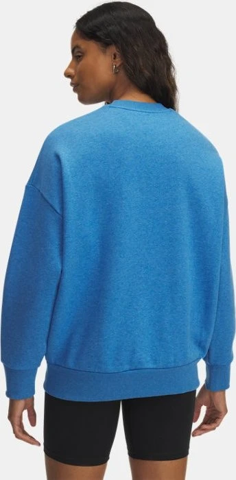 Under Armour Rival Fleece Sweatshirt blue atlantis light heather/blue atlantis (Damen)