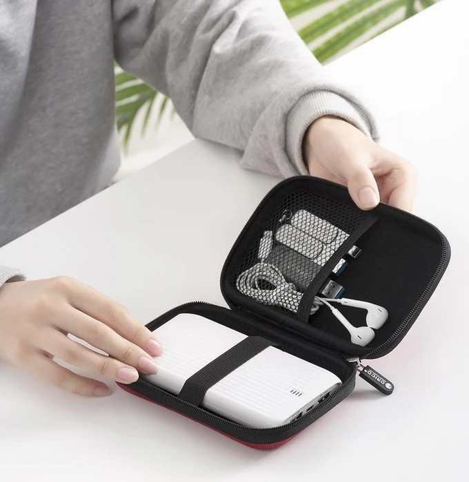 Orico 2.5" HDD Protection Bag, Tasche für externe Festplatte, 2.5", blau