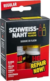 HG Power Glue Schweissnaht aus der Flasche Universalkleber, 60g (20g + 40g)