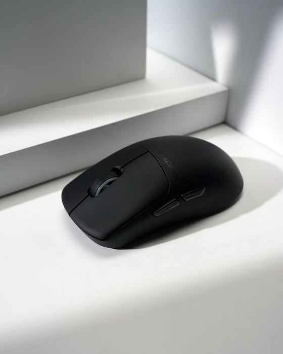 Keychron G6 HE 8K UltraLight Wireless Mouse, schwarz, USB/Bluetooth