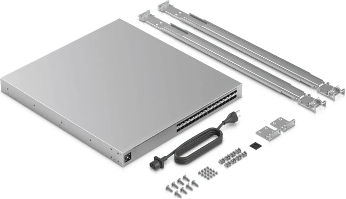 Ubiquiti UniFiSwitch Aggregation Rackmount 25G Managed Switch, 32x SFP28