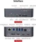 AV Access iDock C10, USB-C KVM Docking Station, 12-in1, for 1 Laptop & 1 Desktop, 4K@60Hz Dual Monitor, 2-fach KVM-Switch Vorschaubild