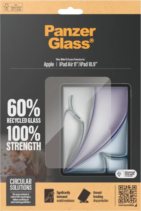 PanzerGlass Displayschutz für Apple iPad Air, Apple iPad