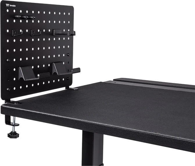 Thermaltake Gaming Desk Pegboard Tischerweiterung, Medium, schwarz