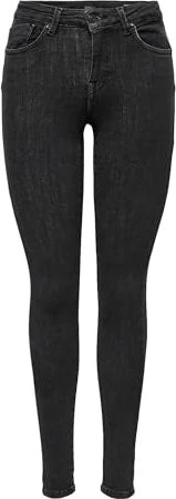 ONLY Skinny Mid Power Jeans medium grey denim (Damen)