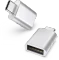 Syntech USB-Adapter, USB 3.0, 5Gb/s, USB-A 3.0 [Buchse] auf USB-C 3.0 [Stecker], Silver, 2er-Pack Vorschaubild