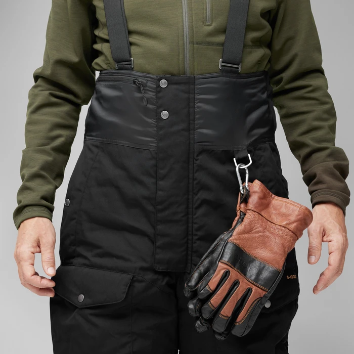 Fjällräven Polar Bib Hose lang schwarz (Herren)