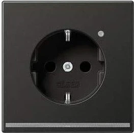 Jung Serie LS Steckdose Metallausführung 16A 250V, anthrazit