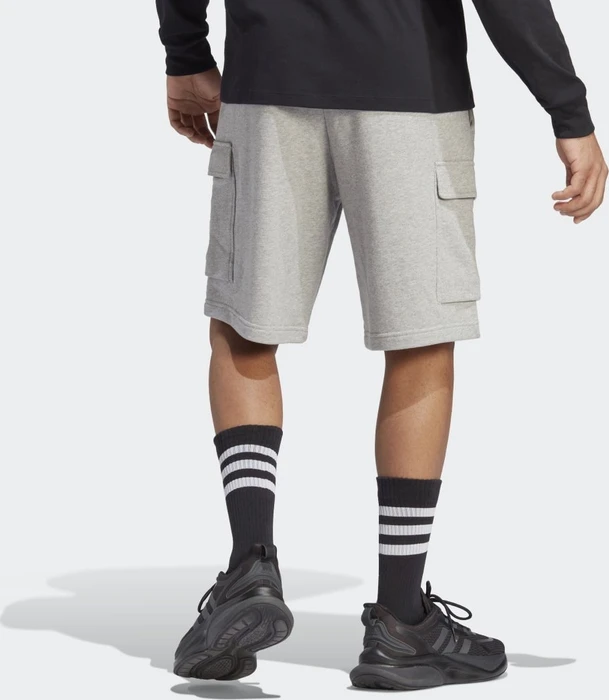 adidas Essentials French Terry Cargo Shorts medium grey heather (Herren)
