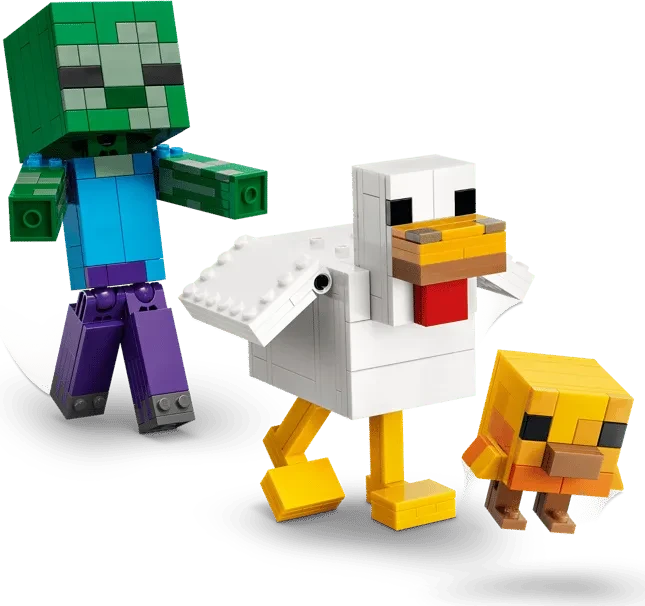 LEGO Minecraft - Hühnerreiter