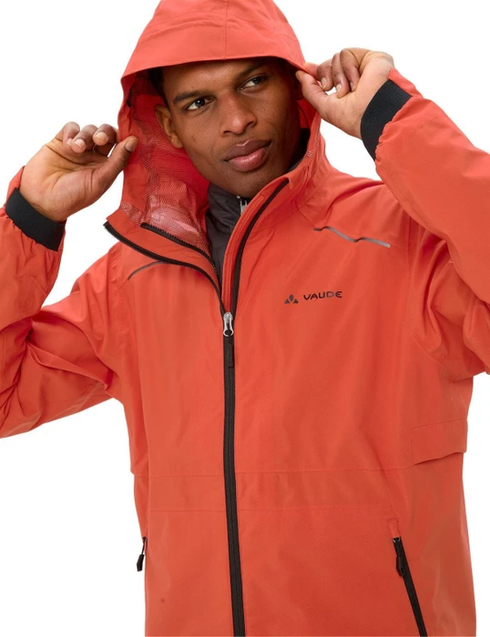 Vaude Yaras 3in1 Fahrradjacke glowing red (Herren)