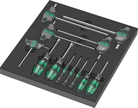 Wera Kraftform Plus Serie 300 9713 Hex Set 1 Schraubendrehersatz, 12-tlg.