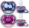 Philips Avent SCF349/22 Ultra Air Beruhigungsschnuller, 18+M, Silikon, love elephant violett/blau, 2 Stück Vorschaubild