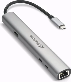 Sharkoon OfficePal Combo Adapter, USB-C 3.1 [Stecker]