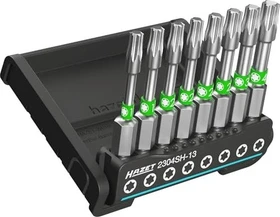 Hazet 2304SH-13 SmartHolder Bitset inkl. Werkzeugbox, 8-tlg.