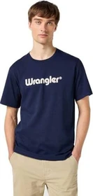 Wrangler Frame Logo T-Shirt kurzarm navy (Herren)