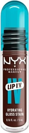 NYX Lip I.V. Hydrating Gloss Stain espresso soak, 5ml
